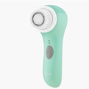 Nova Sonic Cleansing System with Antimicrobial Bristles in Mint NIB